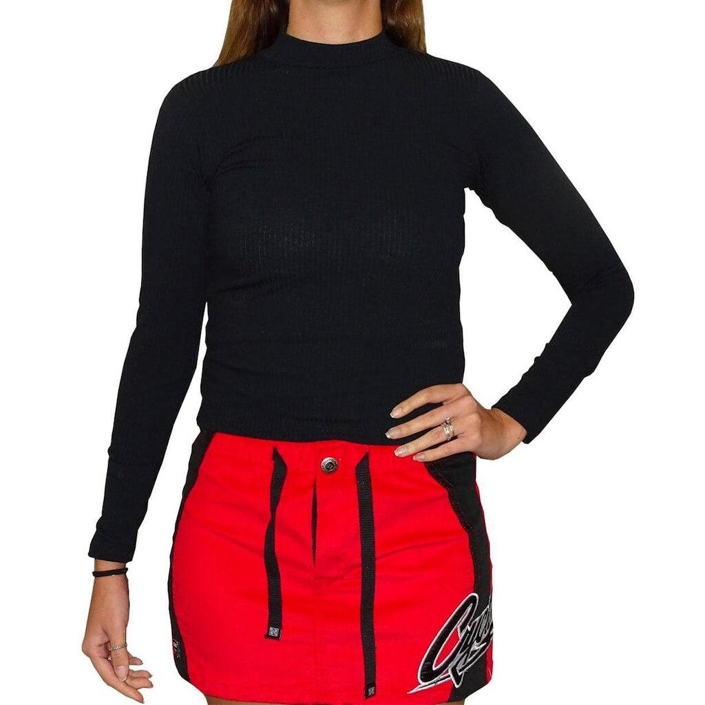 Cyclone Blusa Manga Longa Hight Collar PRETO P/S