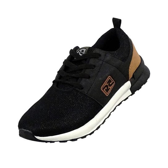 Cyclone Tênis Jogger Paris CINZA 38 - Preto Menor preço em Cyclone Tênis Jogger Paris CINZA 38 - Preto