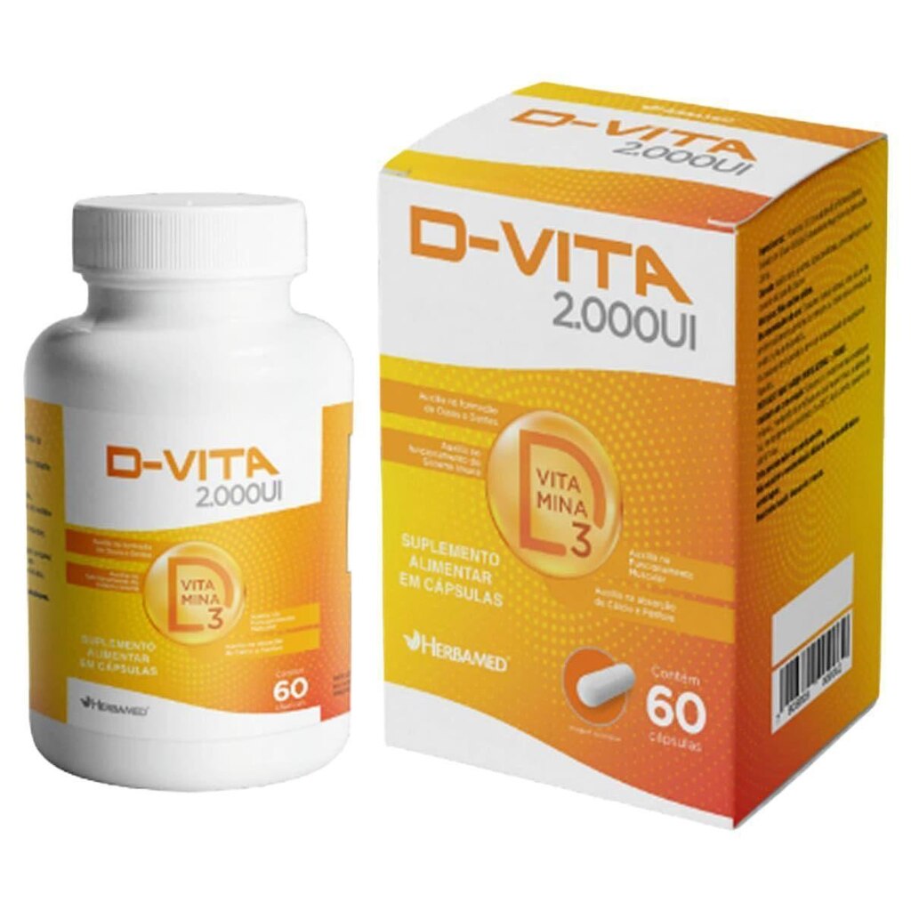 D-vita - 60 Cápsulas - Herbamed