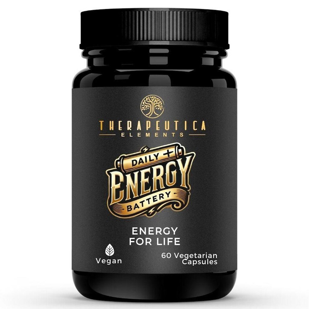 Daily Battery Energy Vegan 60 Cápsulas Therapeutica