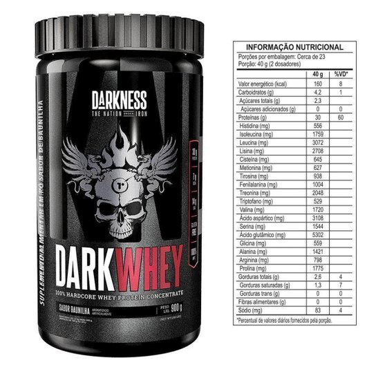 Dark Whey 100% 900g