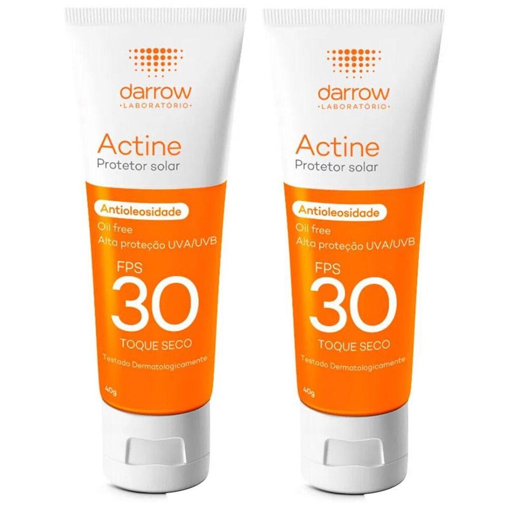 Darrow Actine Kit com 2 Unidades – Protetor Solar FPS30 40g Kit