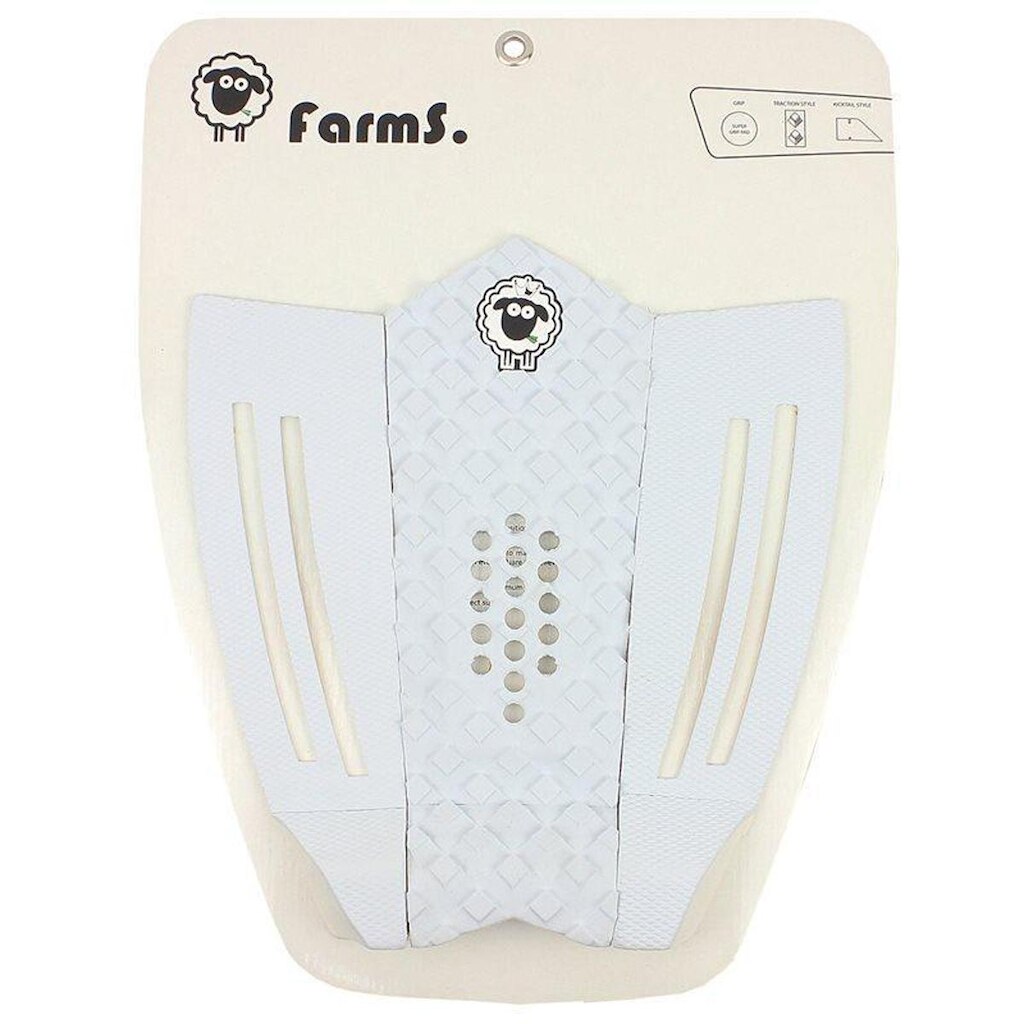 Deck para Prancha de Surf Farms x TBS Branco
