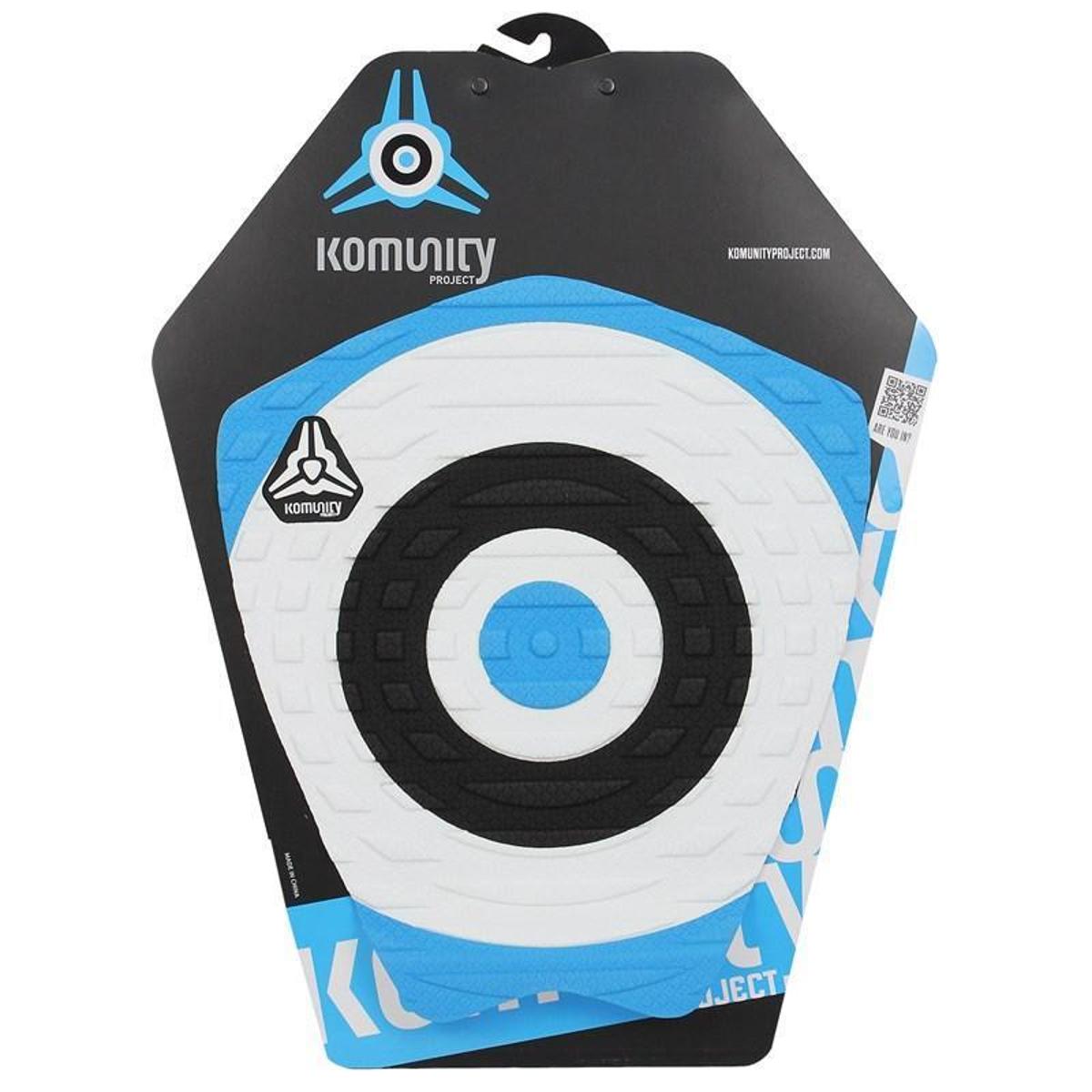 Deck para Prancha de Surf Komunity Project Bullse - Azul | Netshoes