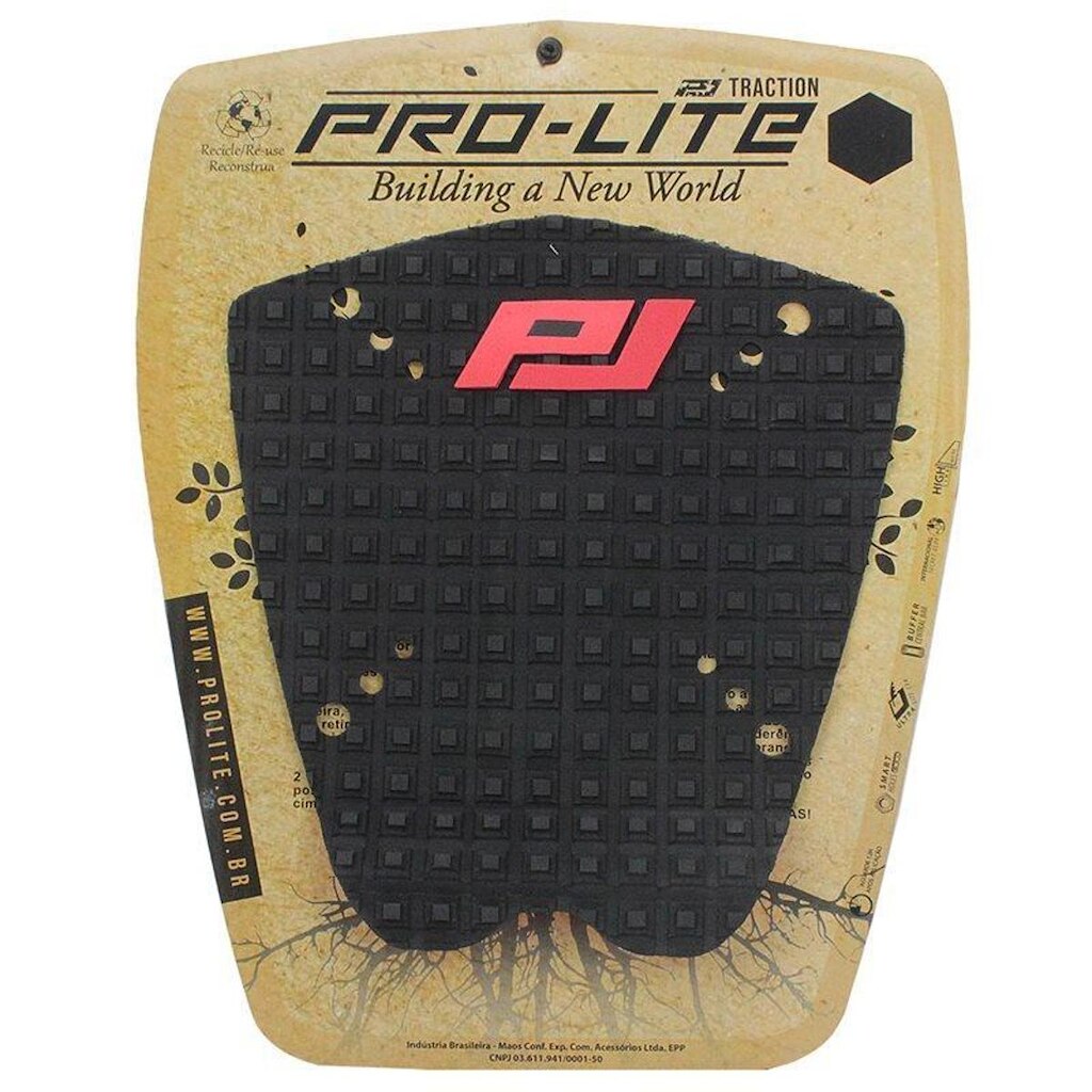 Deck para Prancha de Surf Pro Lite Lombok Black R