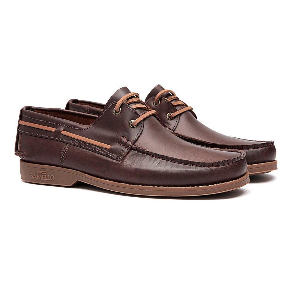 sapato caterpillar marrom pull up