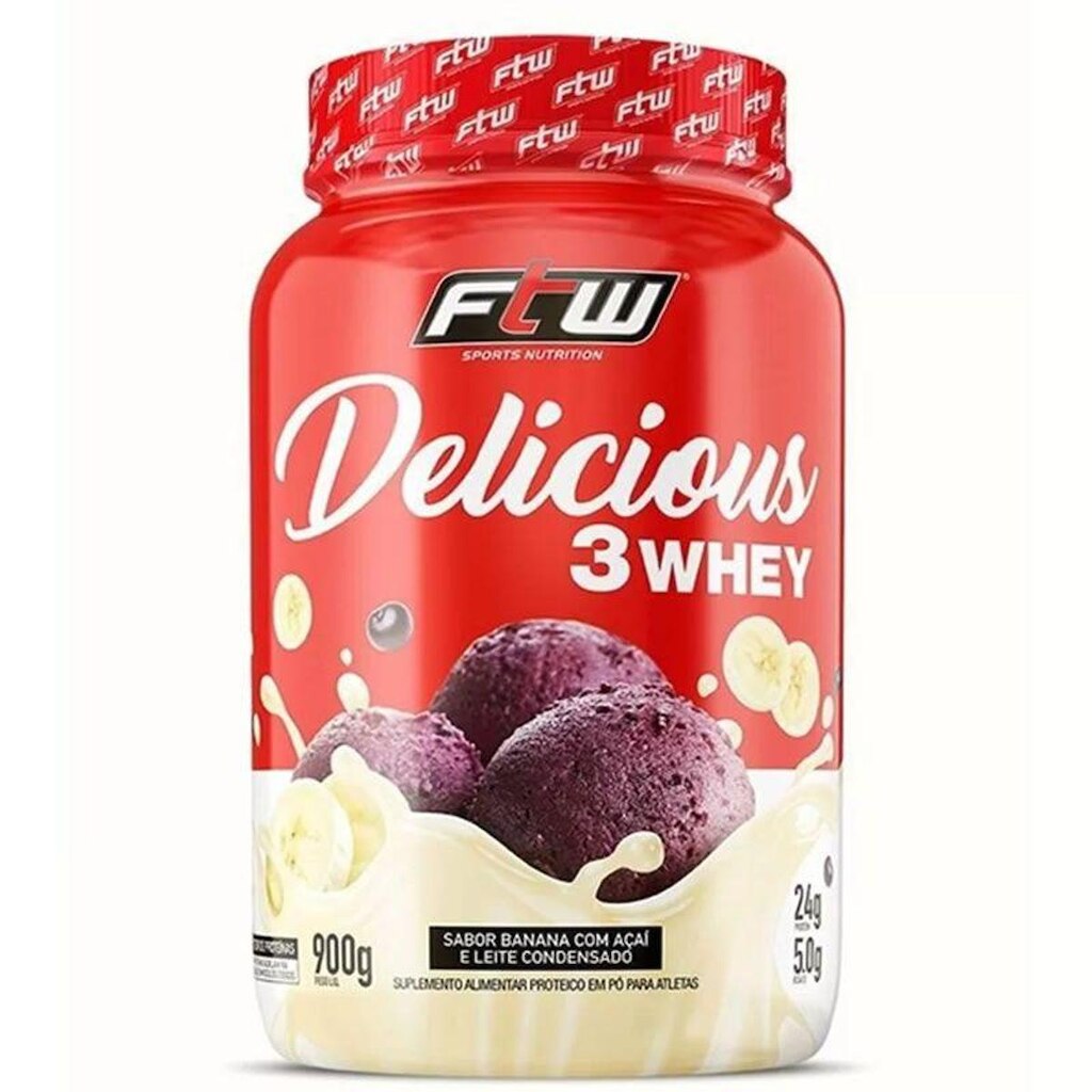 Delicious 3 Whey 900g Ftw