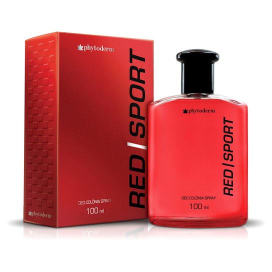 Deo Colônia Red Sport Masculina Phytoderm 100ml - Incolor Menor preço em Deo Colônia Red Sport Masculina Phytoderm 100ml - Incolor