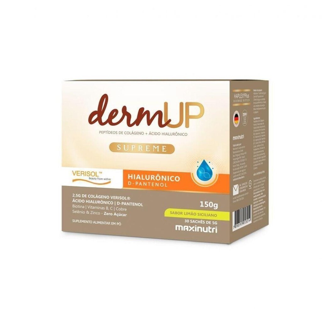 DermUP Supreme Verisol + Ácido Hialurônico - MaxiNutri