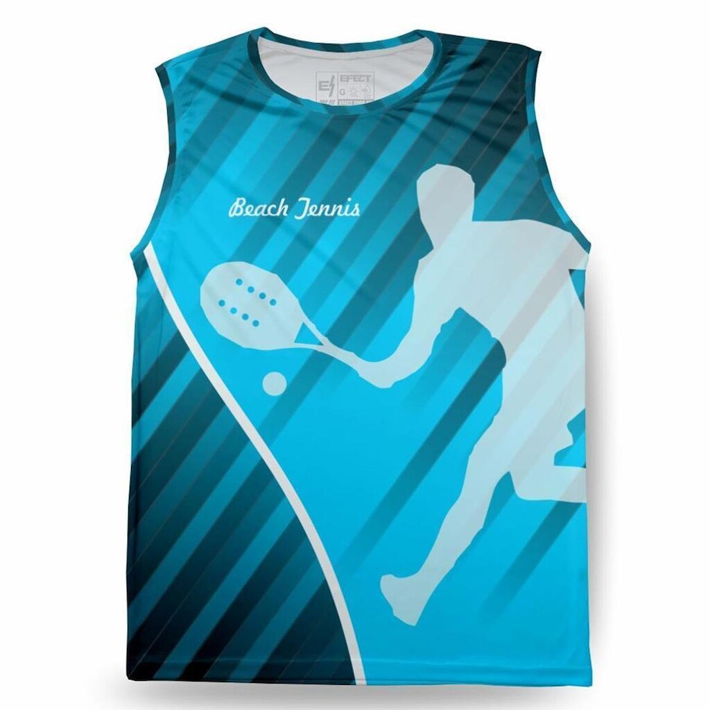 DESATIVADO_Regata Masculina Estampada Esportiva Proteção UV50