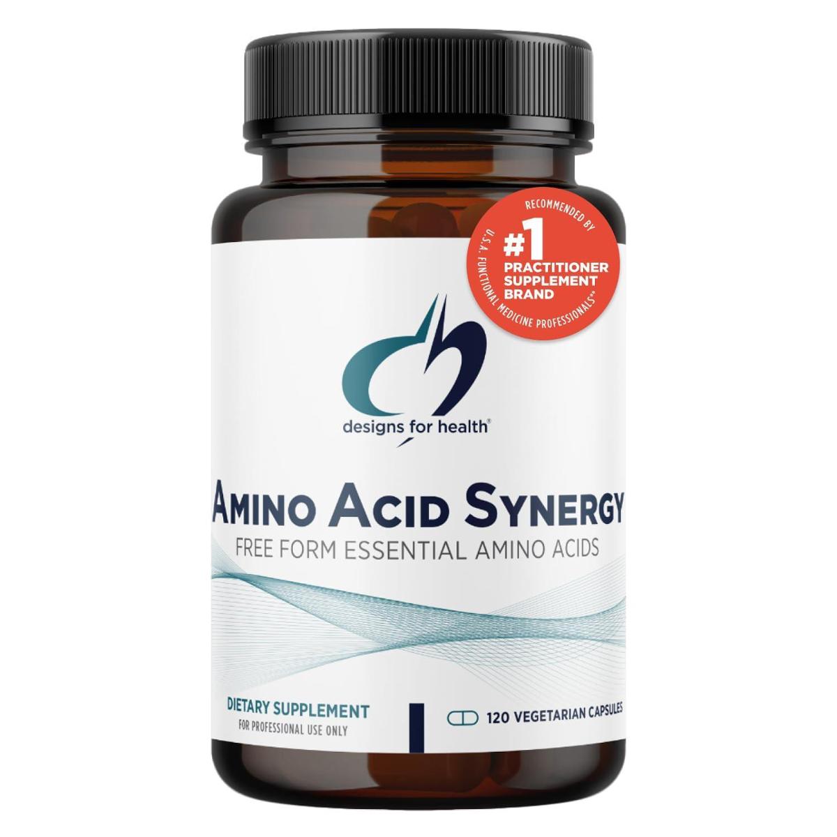 Designs de suplementos para saúde Aminoacid Synergy 120 cápsulas