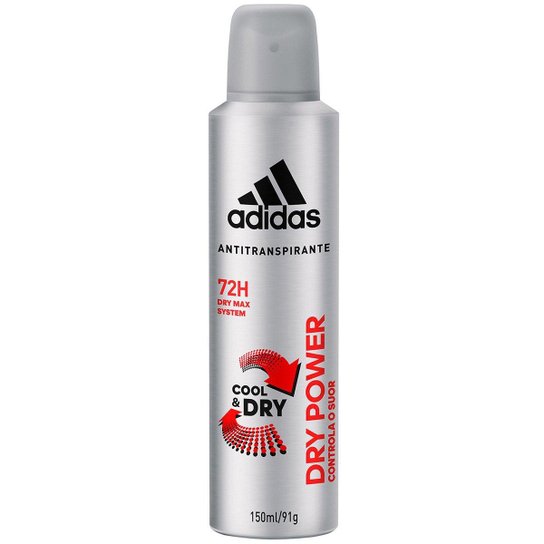 Desodorante Adidas Cool & Care Dry Power Aerosol Masculino 150ml - Incolor é ruim? Desodorante Adidas Cool & Care Dry Power Aerosol Masculino 150ml - Incolor é boa?