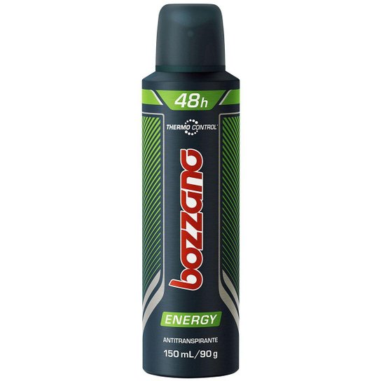 Desodorante Bozzano Energy Aerosol Masculino 150ml - Incolor Menor preço em Desodorante Bozzano Energy Aerosol Masculino 150ml - Incolor