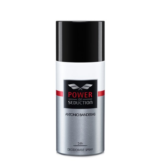 Desodorante Masculino Power Of Seduction Antonio Banderas 150ml - Incolor