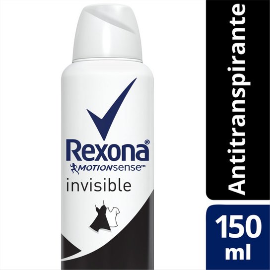 Desodorante Rexona Women Aerosol Antitranspirante Invisible Feminino 150ml - Incolor Menor preço em Desodorante Rexona Women Aerosol Antitranspirante Invisible Feminino 150ml - Incolor