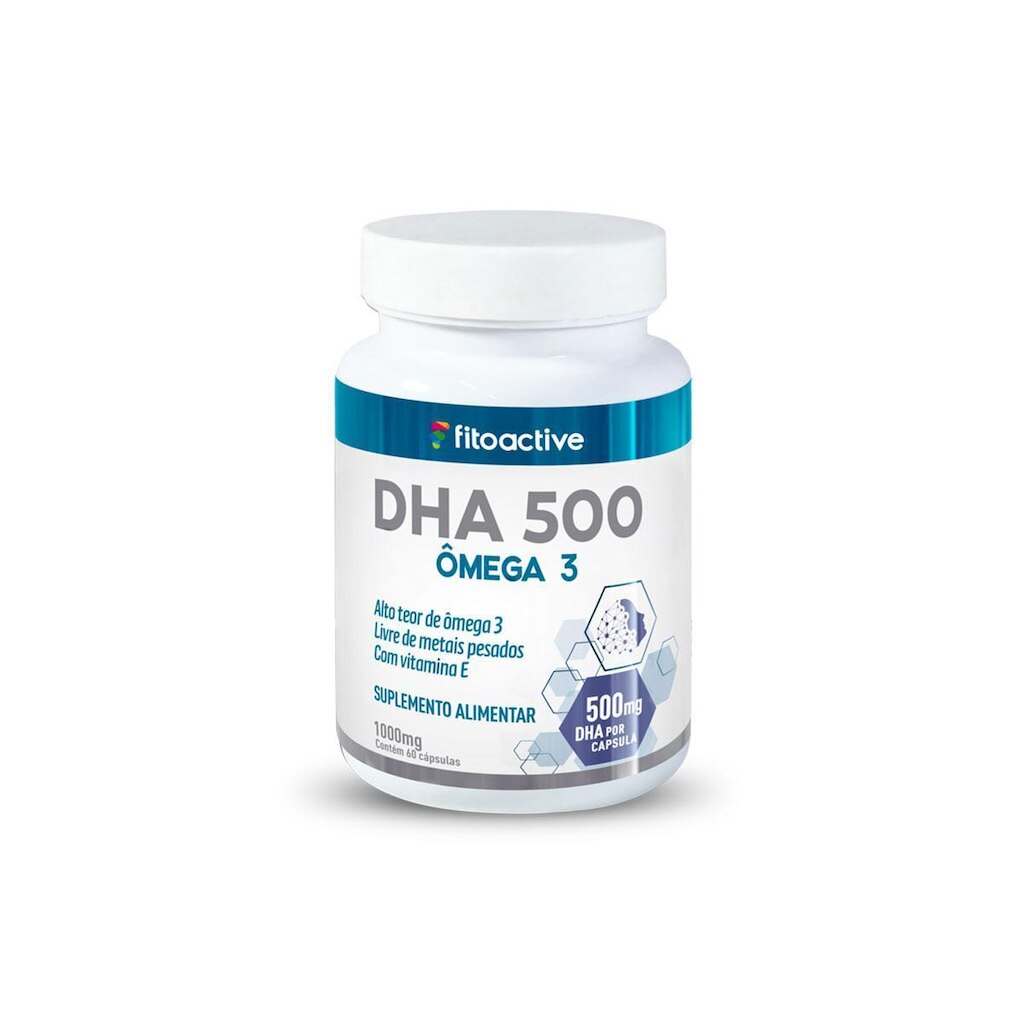DHA 500 60 Cápsulas Fitoactive