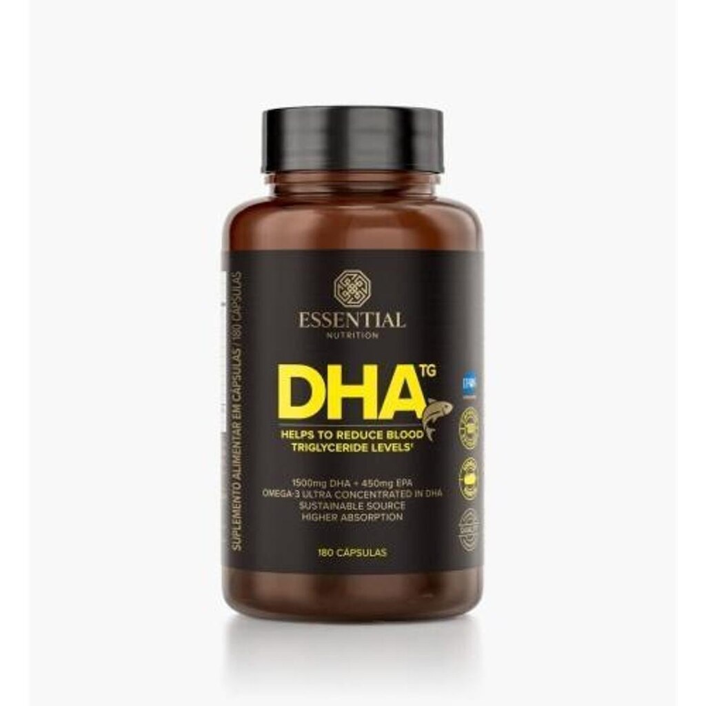 DHA Óleo de Peixe (180caps) - Essential