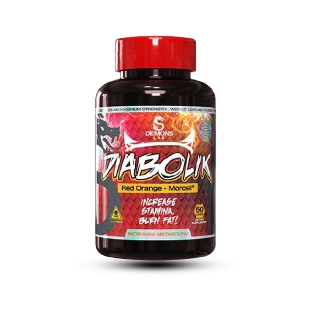 Diabolik - 60 Cápsulas Red Orange - Demons Lab