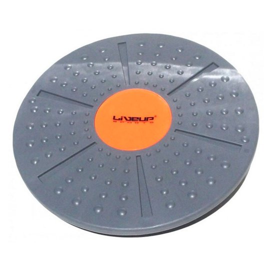 Disco de Equilíbrio LiveUp LS3151 - Cinza+Laranja