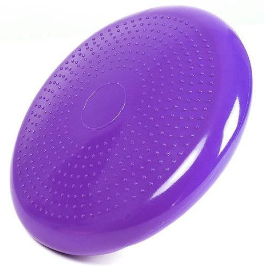Disco De Equilíbrio Roxo Balance Inflável Almofada 33cm
