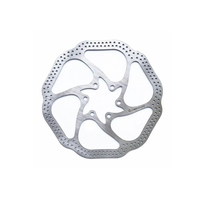 Disco de Freio Bike Absolute 160mm Rotor 6 Furos - Cinza | Netshoes