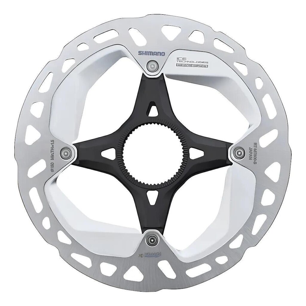 Disco Rotor Shimano Deore XT RTMT800 180mm Ice Tech Center Lock