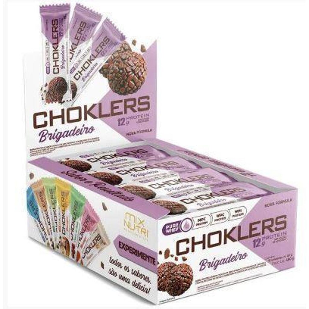 Display 12x40g - Choklers Brigadeiro