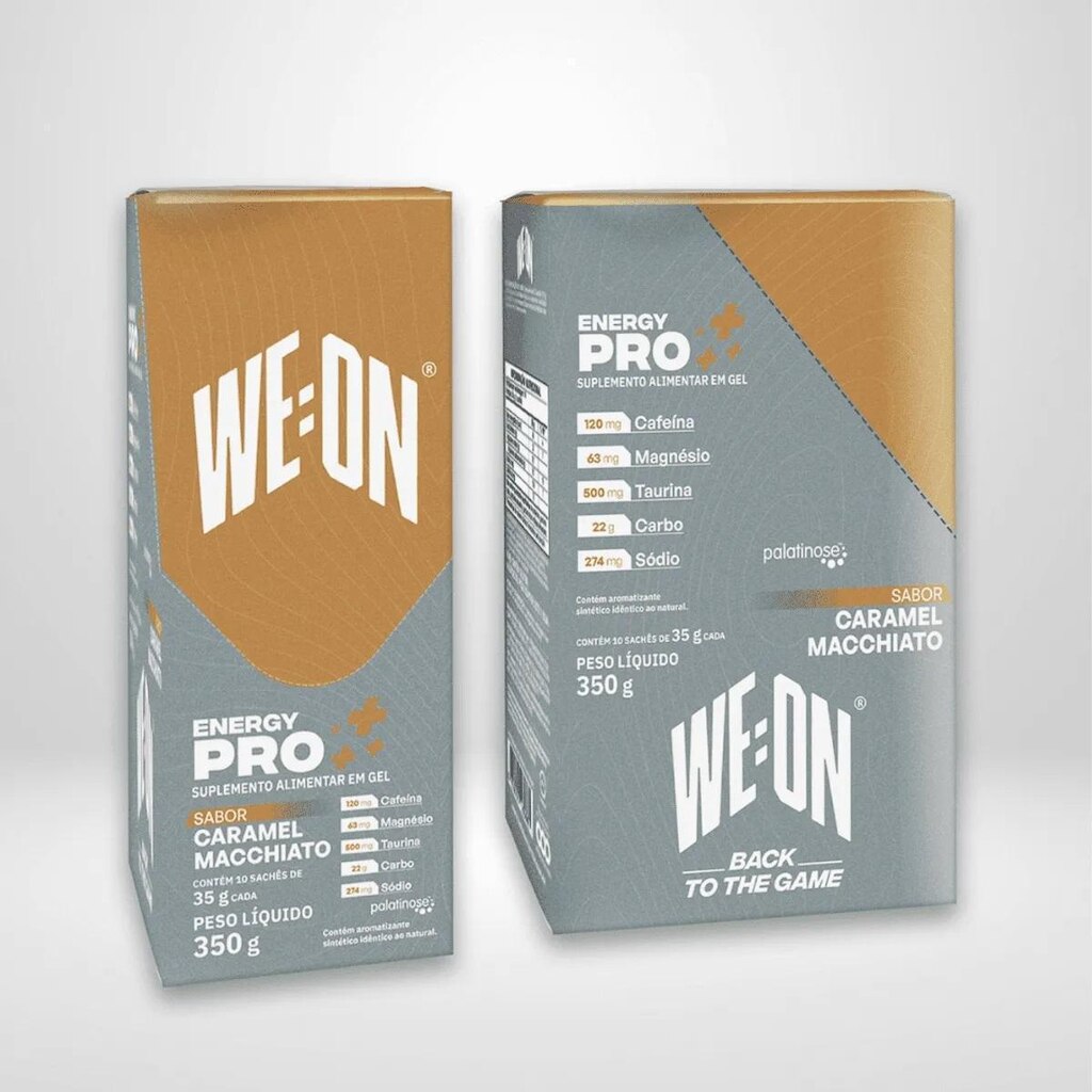 Display Energy Pro Gel WE:ON +Cafeína 10 Unidades