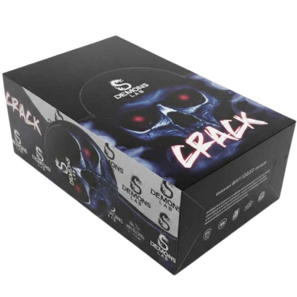 Display Pré Treino Crack Demons Lab Cx c/ 30 sachês