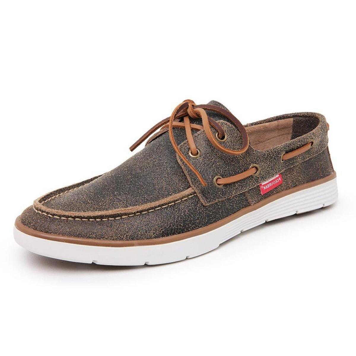 Dockside Casual Masculino Mocassim em Couro - Vermelho | Netshoes