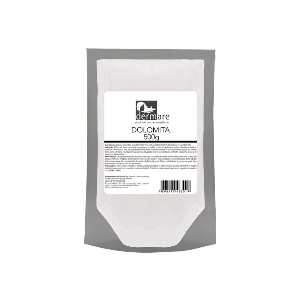 Dolomita Máscara 500g - Dermare