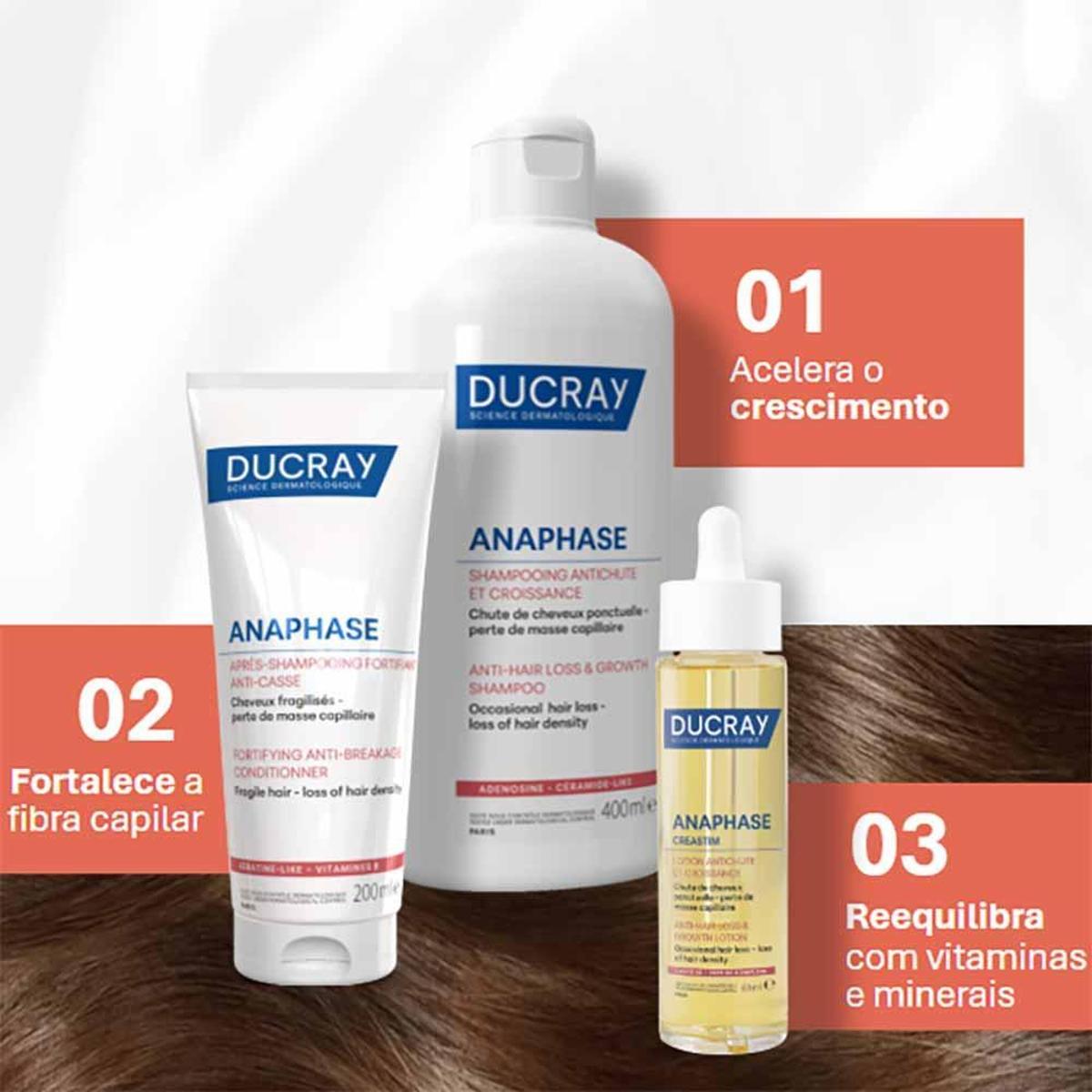 Ducray Anaphase Reactiv Shampoo Antiqueda 400ml - Incolor | Netshoes