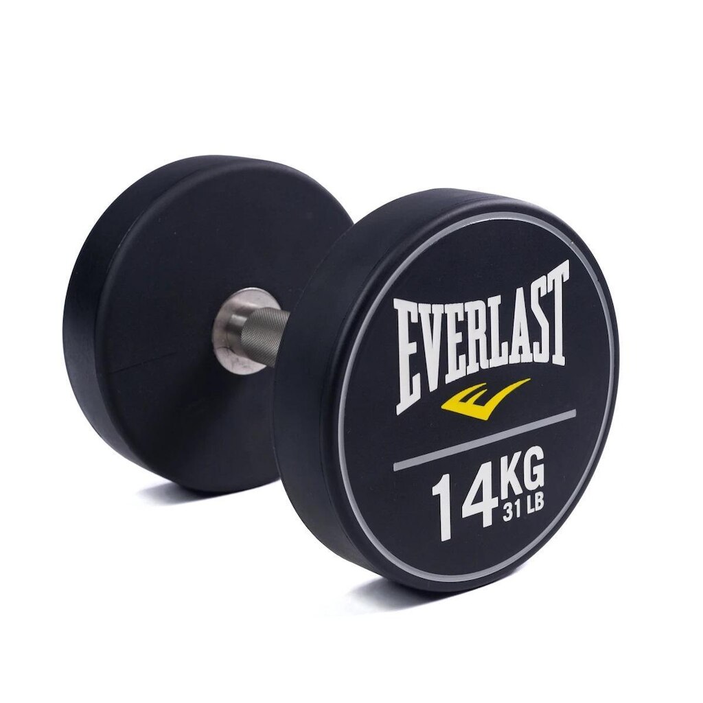 Dumbbell PU Everlast Inox - 14Kg