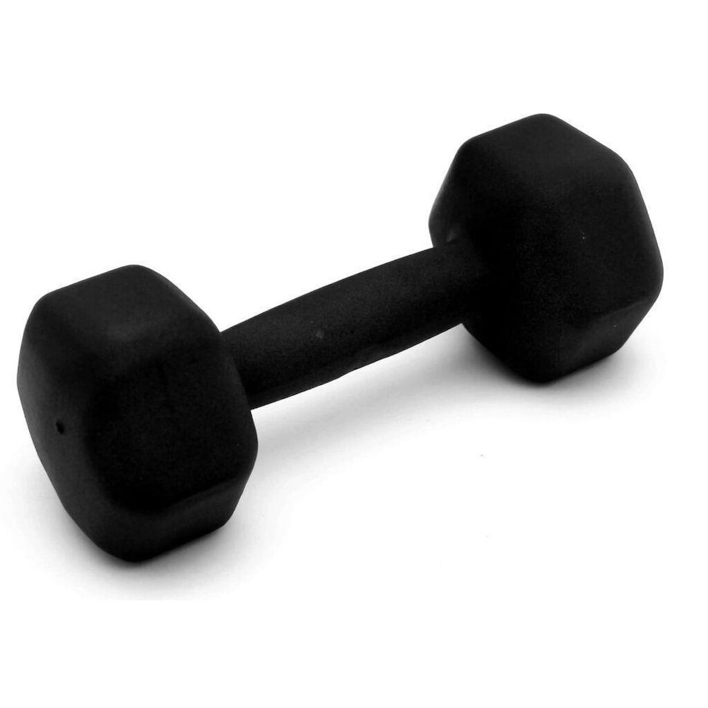Dumbell Sextado de Ferro Fundido Pintado 14 Kg