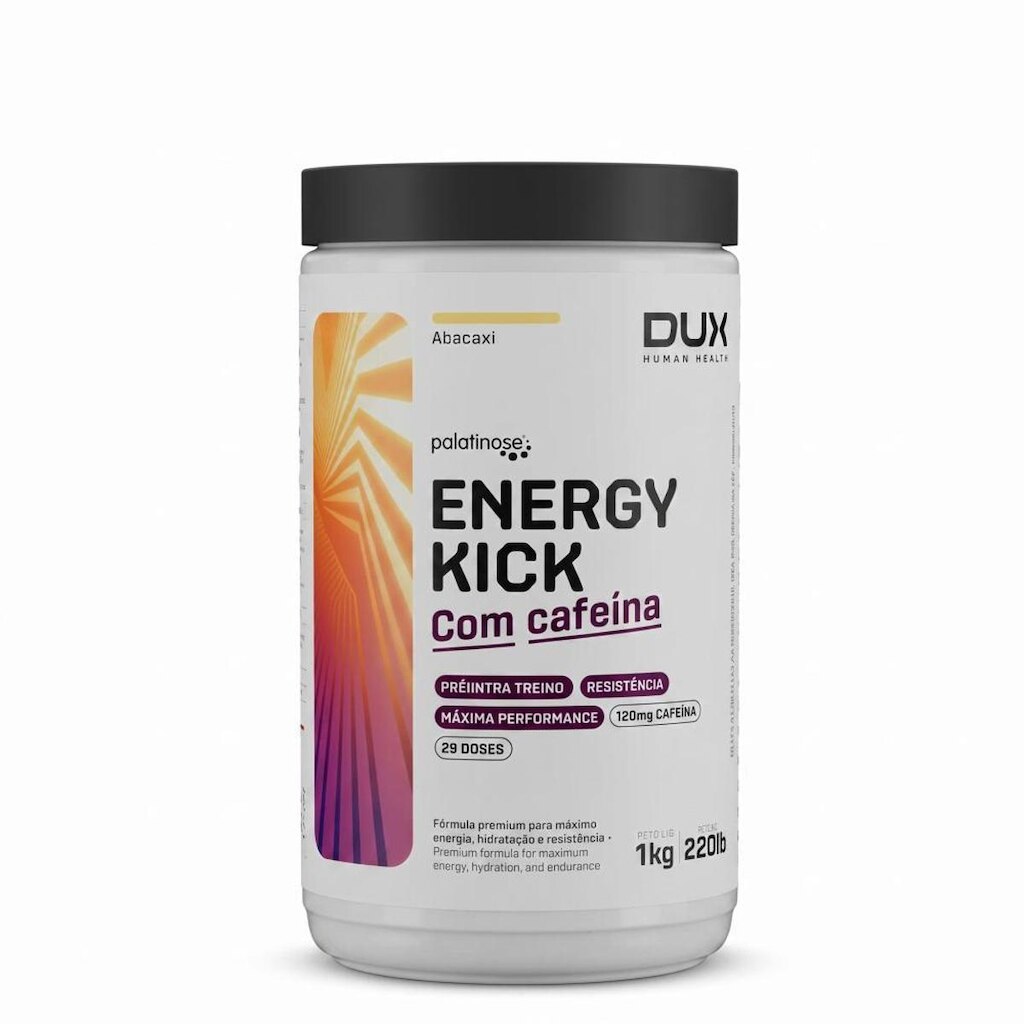 DUX COMPANY Energy Kick Caffeine - Pote 1000g