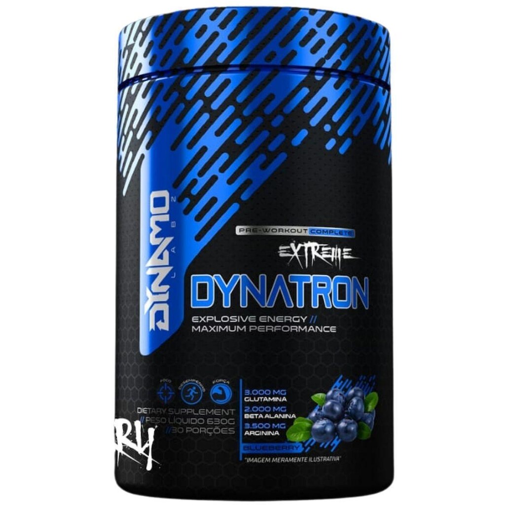 Dynatron Extreme Pré Treino Premium 630g - Sabor BlueBerry