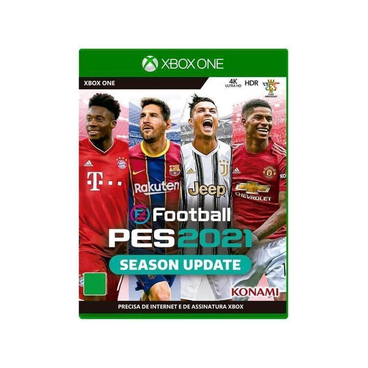 eFootball PES 2021 para Xbox One Konami - Verde | Netshoes