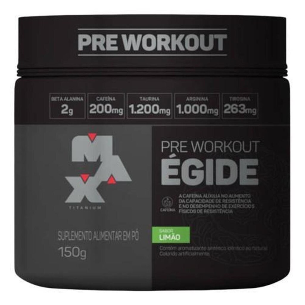 ÉGIDE - Pré Treino (150g) Max Titanium