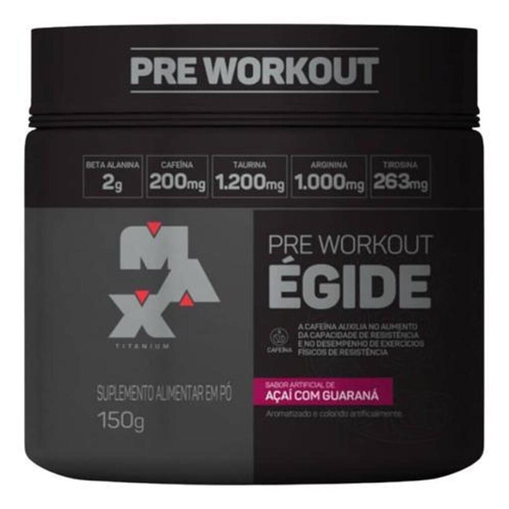 ÉGIDE - Pré Treino (150g) Max Titanium