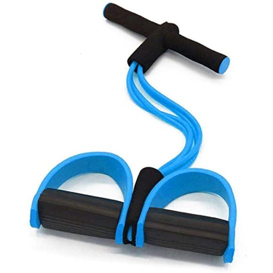 Elástico Extensor Ombro Bíceps Tríceps TubeFit - Azul Menor preço em Elástico Extensor Ombro Bíceps Tríceps TubeFit - Azul