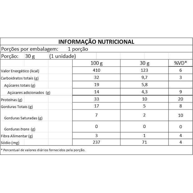 Elitebar 30g Barra De Proteína - Soldiers Nutrition