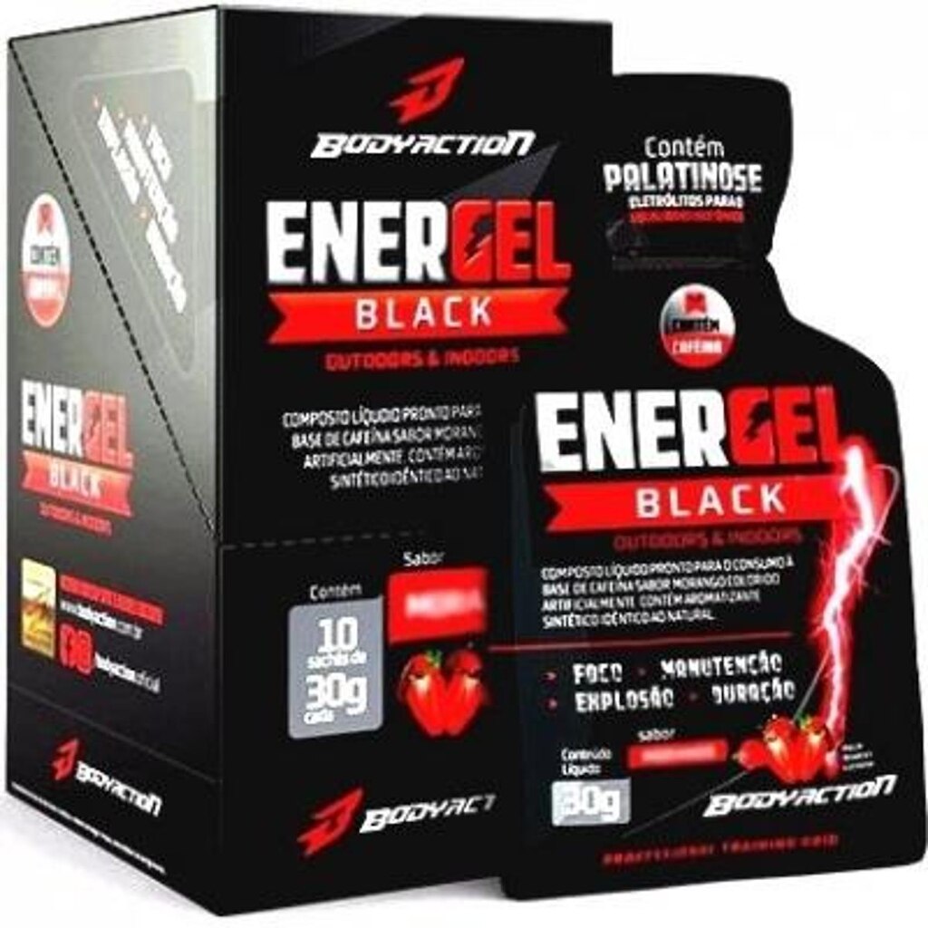 Energel Black Body Action c/ 10 Unid