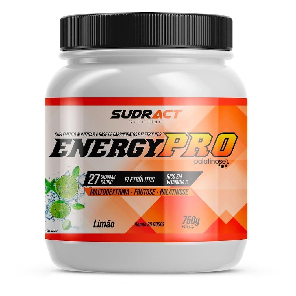 Energy Pro - 750g Limão - Sudract Nutrition