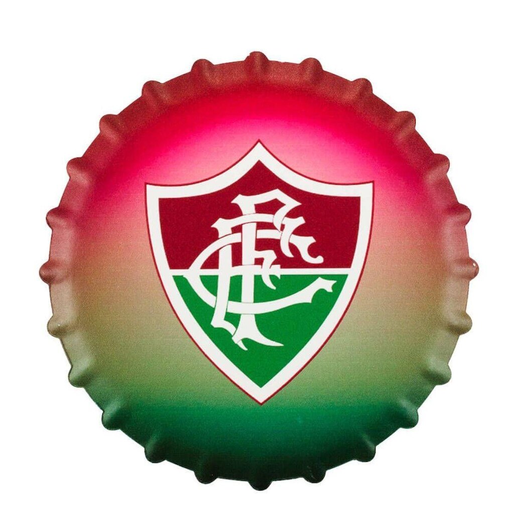 Enfeite Cerâmica Porta-Copos 11cm - Fluminense