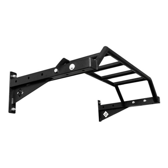 Escada Barra Fixa De Parede Com Diversas Pegadas - Preto Menor preço em Escada Barra Fixa De Parede Com Diversas Pegadas - Preto