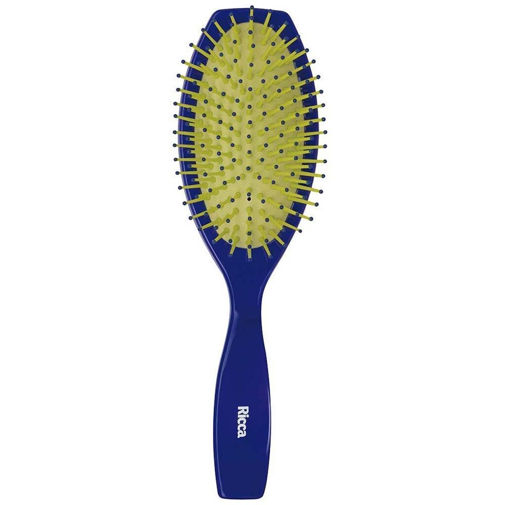Escova de Cabelo Ricca Oval Blue 1 Un