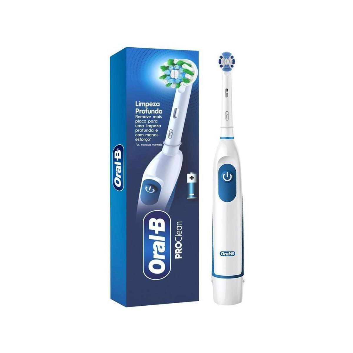 Escova de Dente Elétrica Oral-B Power Pro Clean Menor preço em Escova de Dente Elétrica Oral-B Power Pro Clean