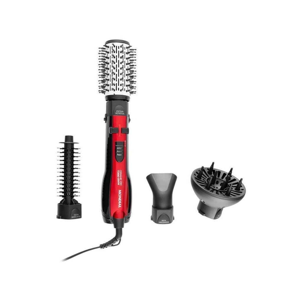 Escova Rotativa Mondial Ceramic Ion Turbo