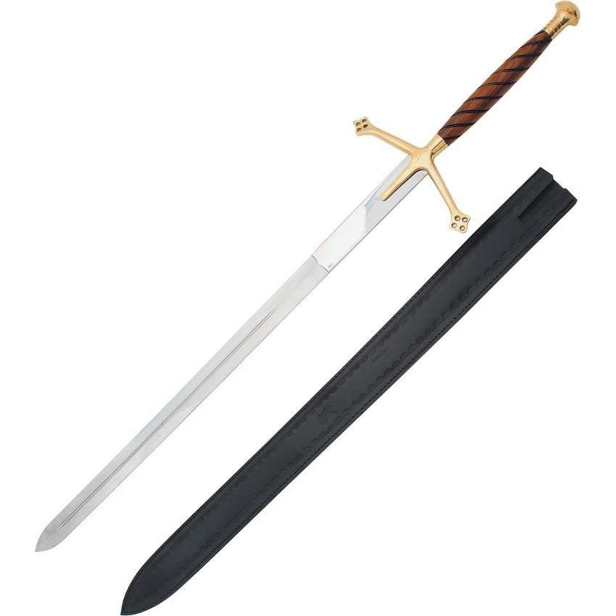 Espada Claymore Madeira Master Cutlery - Preto | Netshoes