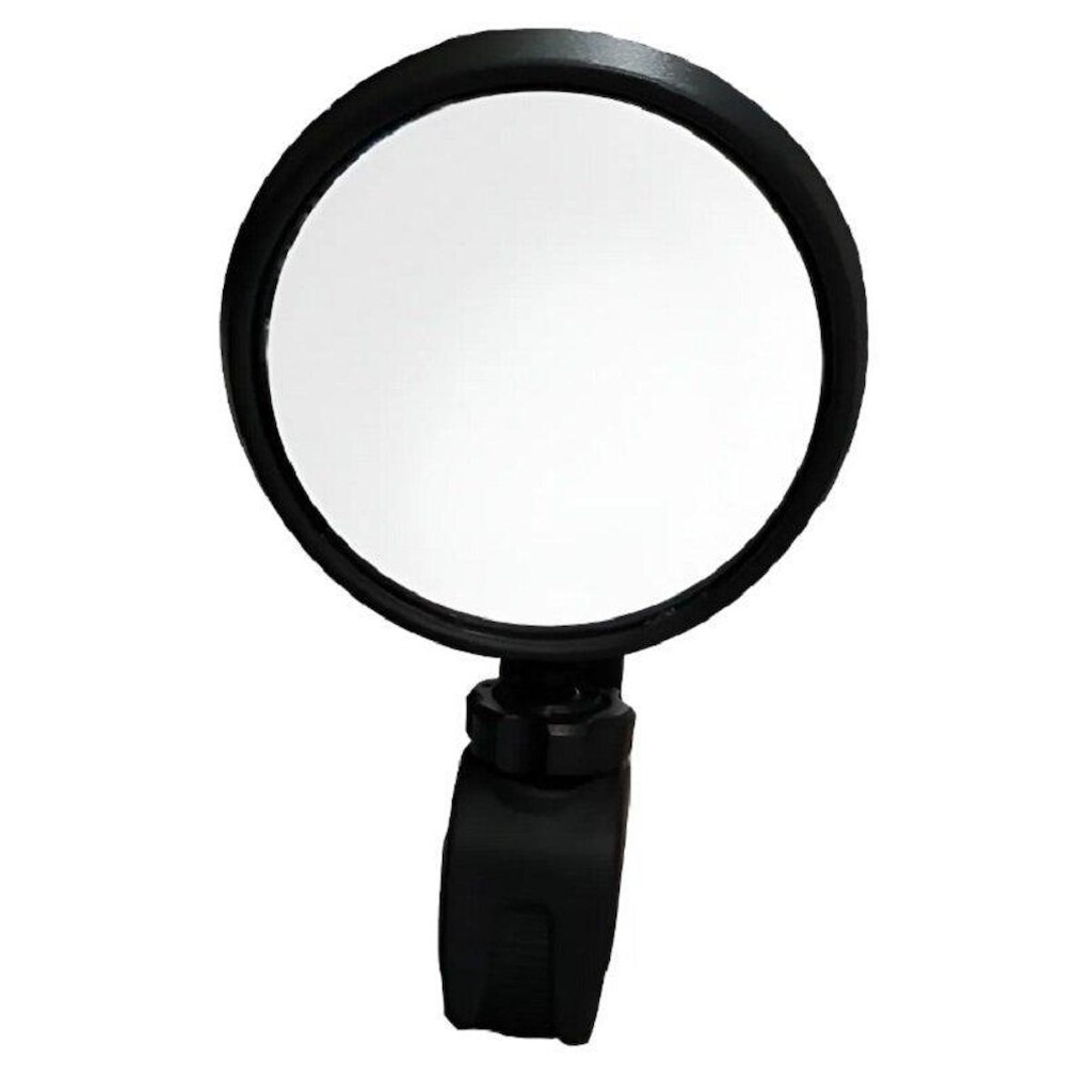 Espelho Retrovisor Oval Com Abraçadeira Jy-17 - ABSOLUTE Preto